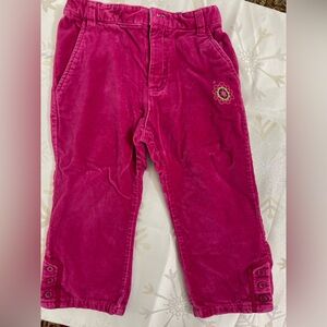 Oshkosh corduroy pink pants